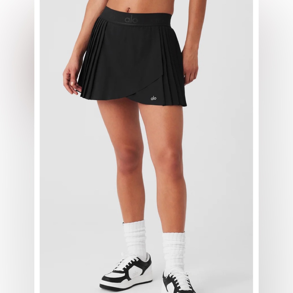 Alo Aces Tennis Skirt Size small color black